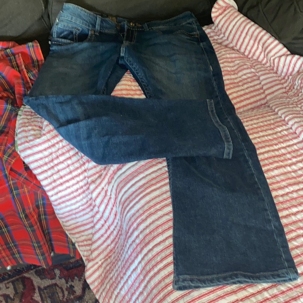 New wrangler rock 4 Denim slim boot 34x30